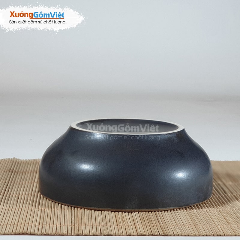 Tô đựng phở in logo men đen toàn phần