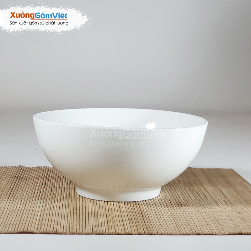 Cung cấp bát đựng phở sứ trắng