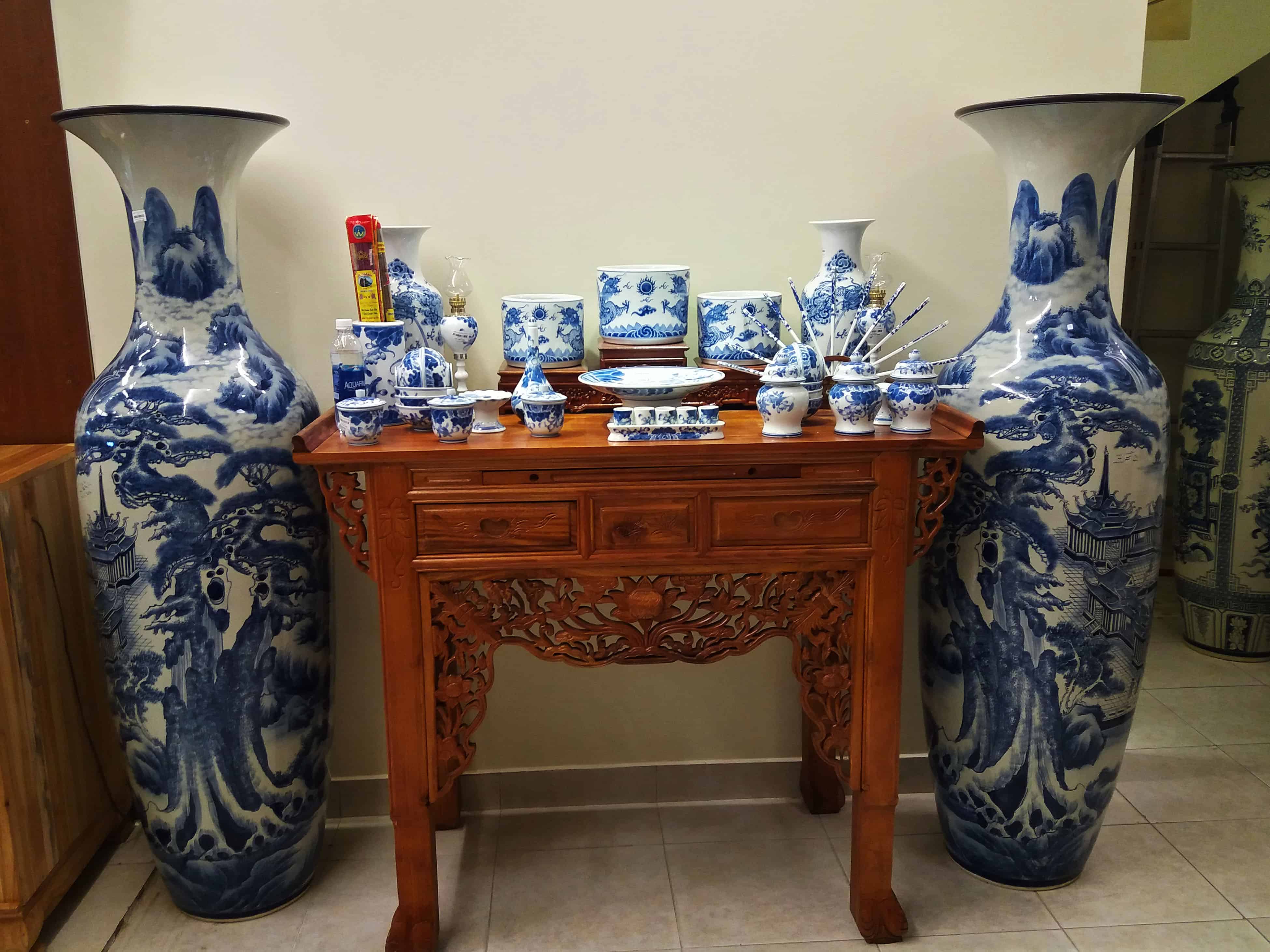 Bộ gốm sứ thờ