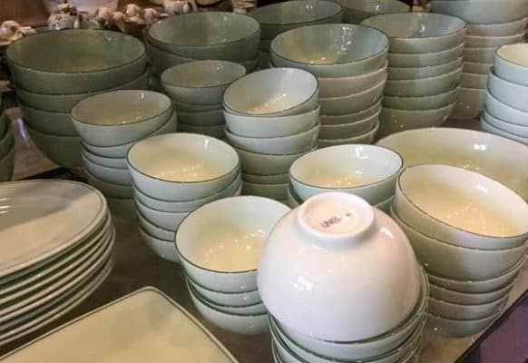 xưởng sản xuất bát đĩa