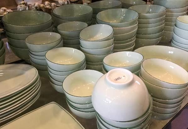 xưởng sản xuất bát đĩa
