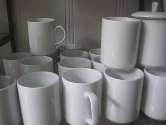 cung cấp ly sứ trắng