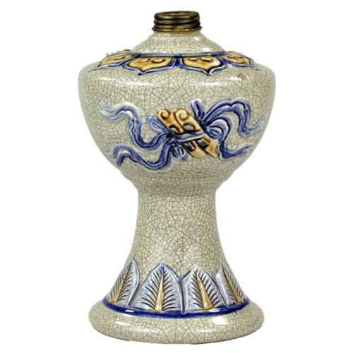 Mẫu đèn dầu đồ thờ men rạn