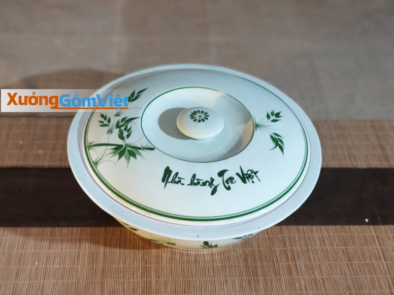 tô chén sứ