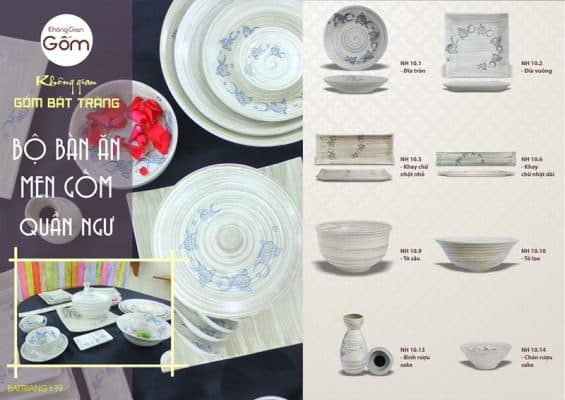 mẫu bát đĩa đẹp cho nhà hàng 12