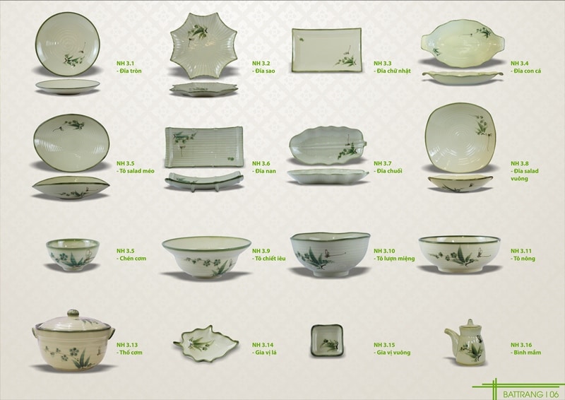 cung cấp sỉ và lẻ các mặt hàng gốm sứ