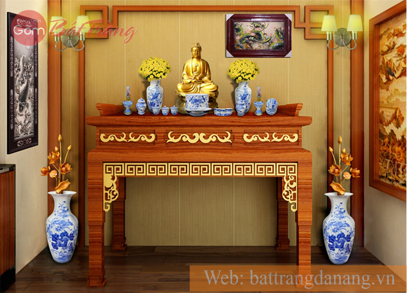 Bộ Đò thờ men xanh