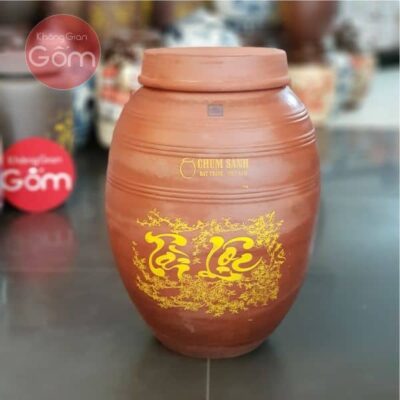 Vò ngâm rượu gốm