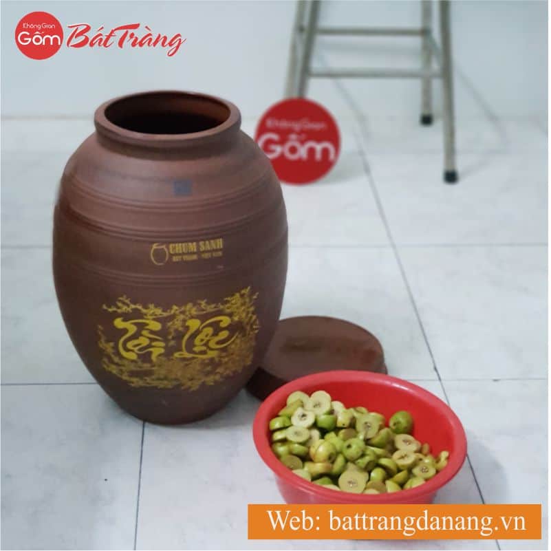 Vò ngâm rượu gốm