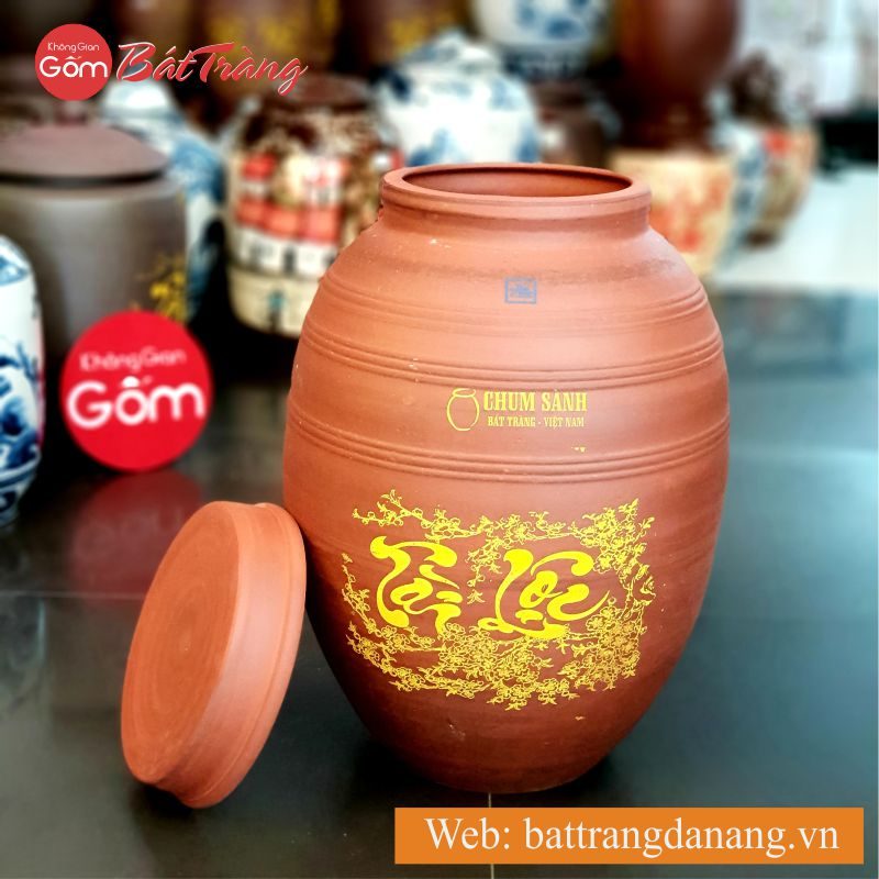 Vò ngâm rượu gốm