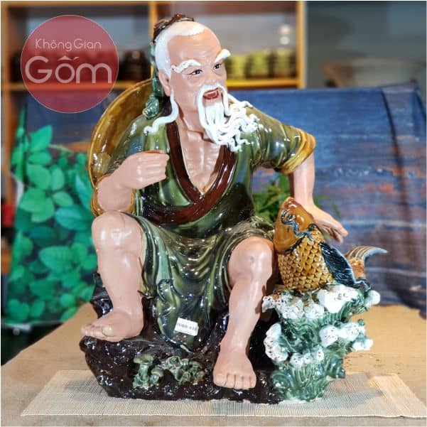 Ông Vọng câu cá