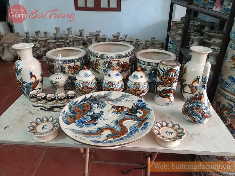 Đồ thờ cúng men rạn