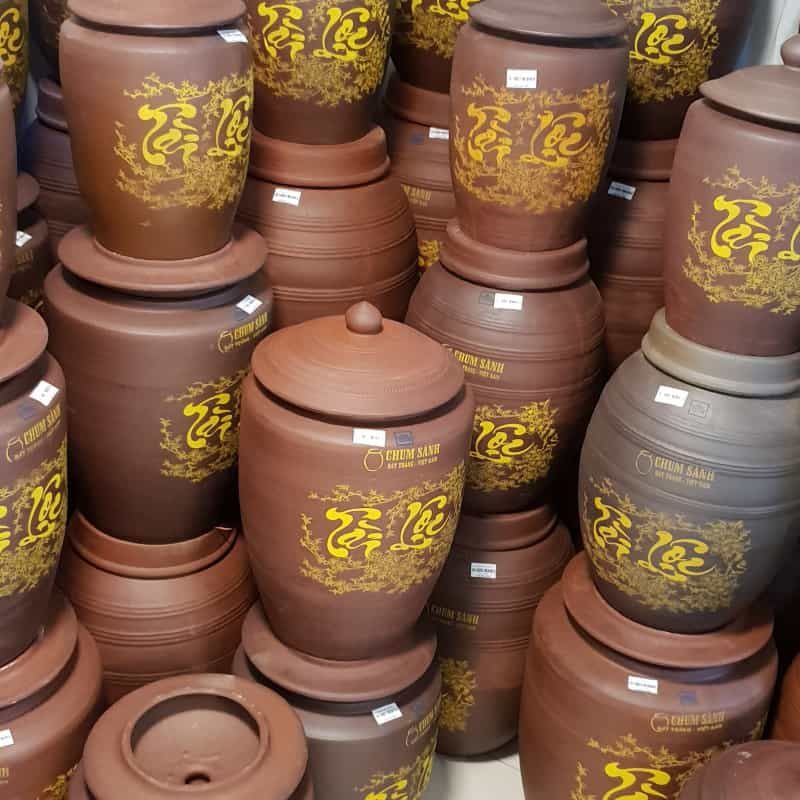 Hủ đựng gạo tài lộc