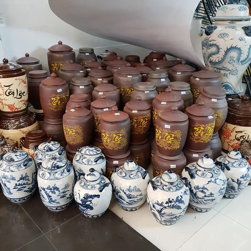 Hủ đựng gạo tài lộc