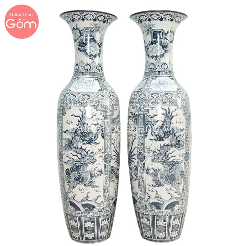 Cặp lộc bình tứ linh