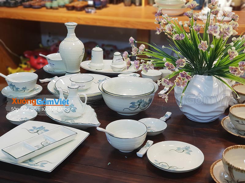 Bộ bát đĩa bàn ăn sang trọng
