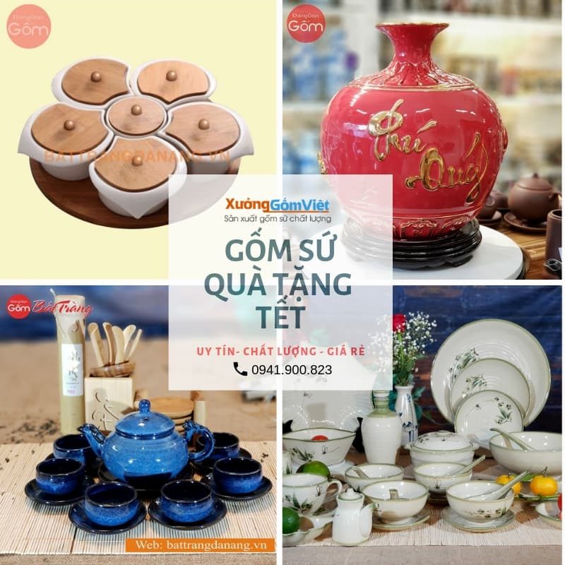 Gốm sứ quà tặng Tết