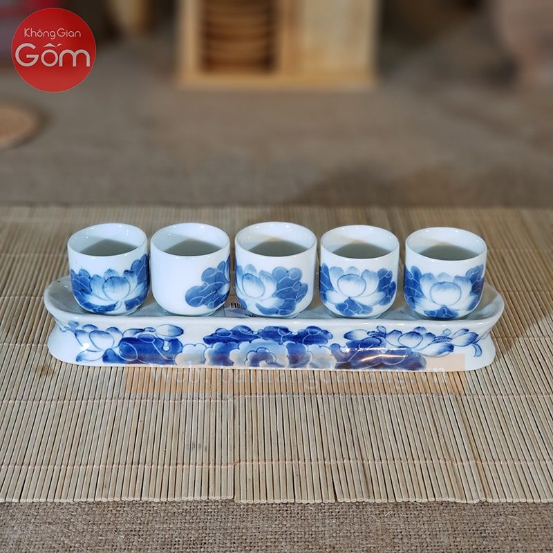 Bộ kỷ thẳng 5 chén 