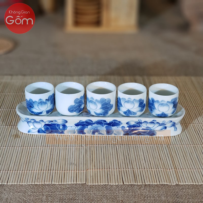 Bộ kỷ thẳng 5 chén