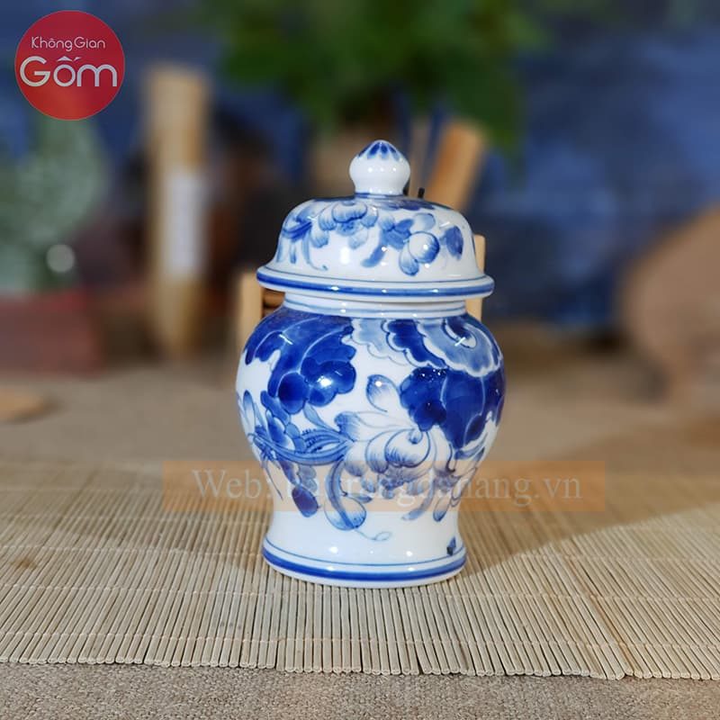 Chóe đồ thờ men xanh