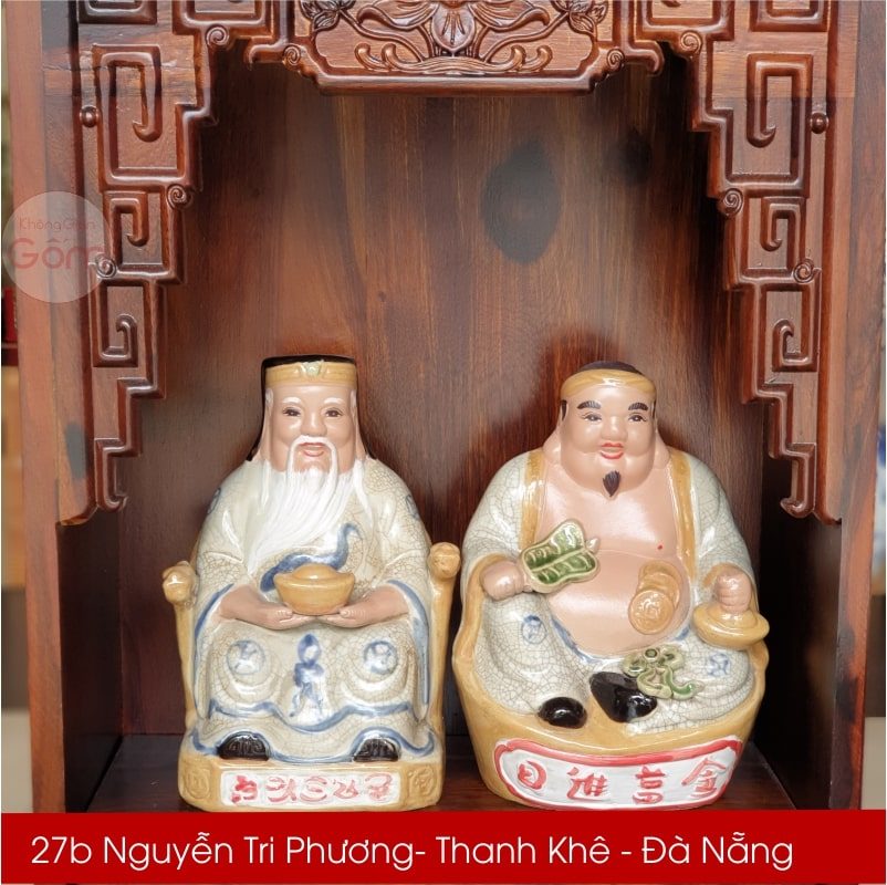 Tượng Thần Tài Thổ Địa 26P