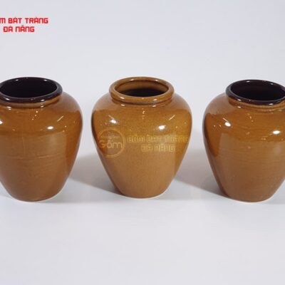 Lu đựng trà sữa bằng sứ 400ml