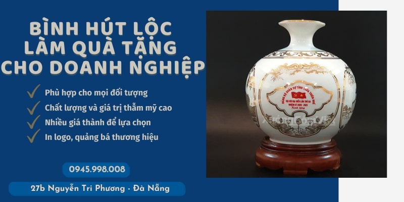 Địa chỉ cung cấp bình hút lộc làm quà tặng