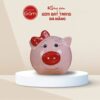 Lợn đất Bát Tràng thắt nơ màu hồng - Ảnh đại diện