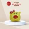 Lợn đất Bát Tràng thắt nơ màu vàng - Ảnh đại diện