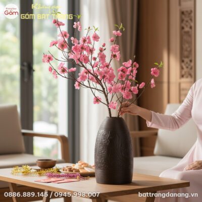 cận cảnh Bình hoa 