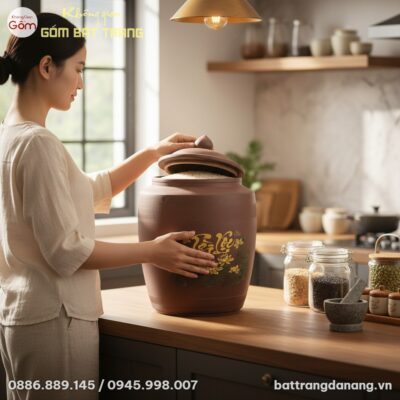 Trong một căn bếp Việt Nam hiện đại tràn ngập á...