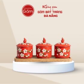 Khay mứt in logo