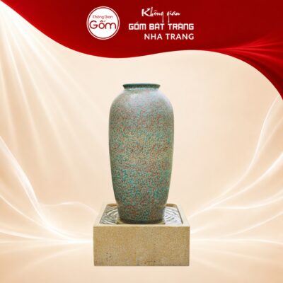 Chum nước tiểu cảnh sân vườn men gấm ngọc NT-CN01