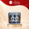 Bát hương thờ hoạ tiết rồng men lam vẽ vàng cao cấp NT-ĐT01 - Ảnh đại diện
