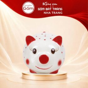 Heo Đất Sứ Bát Tràng Chấm Bi Đỏ May Mắn NT-HD03 - Ảnh đại diện