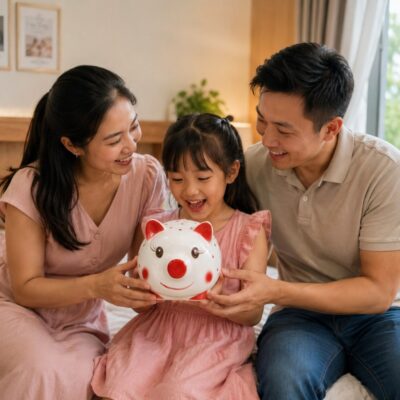 Heo Đất Sứ Bát Tràng Chấm Bi Đỏ May Mắn NT-HD03 - Chi tiết 4