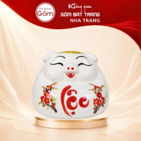Heo đất dáng phệ đứng chữ Lộc
