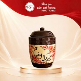 Hũ đựng gạo Bát Tràng