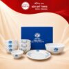 Bộ Bát Đĩa In Logo Vietdung Quà Tặng Doanh Nghiệp Bát Tràng NT-BDQT05 - Ảnh đại diện