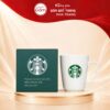 Bộ Quà Tặng Ly Sứ Trắng Bát Tràng In Logo Starbucks NT-CSQT04 - Ảnh đại diện