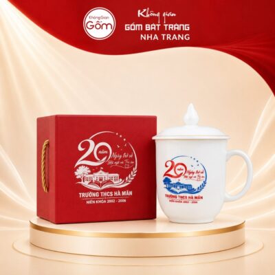 Ly Sứ Trắng Có Nắp In Logo Kỷ Niệm 20 Năm Ngày Trở Về Trường NT-CSQT03 - Ảnh đại diện