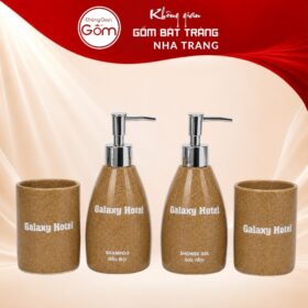 Bộ phụ kiện nhà tắm in logo