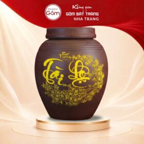Chum Ngâm Rượu Sành Bát Tràng Khắc Nổi Tài Lộc Mai Vàng Phú Quý - Ảnh đại diện