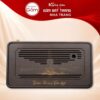 Khay gỗ đựng bộ trà hình chữ nhật khắc hoạ tiết thuyền buồm vàng kim NT-KBT05 - Ảnh đại diện