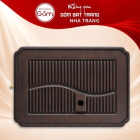 Khay gỗ đựng bộ trà hình chữ nhật kiểu dáng vân nguyệt giao hoà NT-KBT03 - Ảnh đại diện