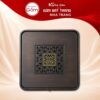 Khay gỗ đựng bộ trà hình vuông khắc bảo ấn hoàng kim NT-KBT01 - Ảnh đại diện