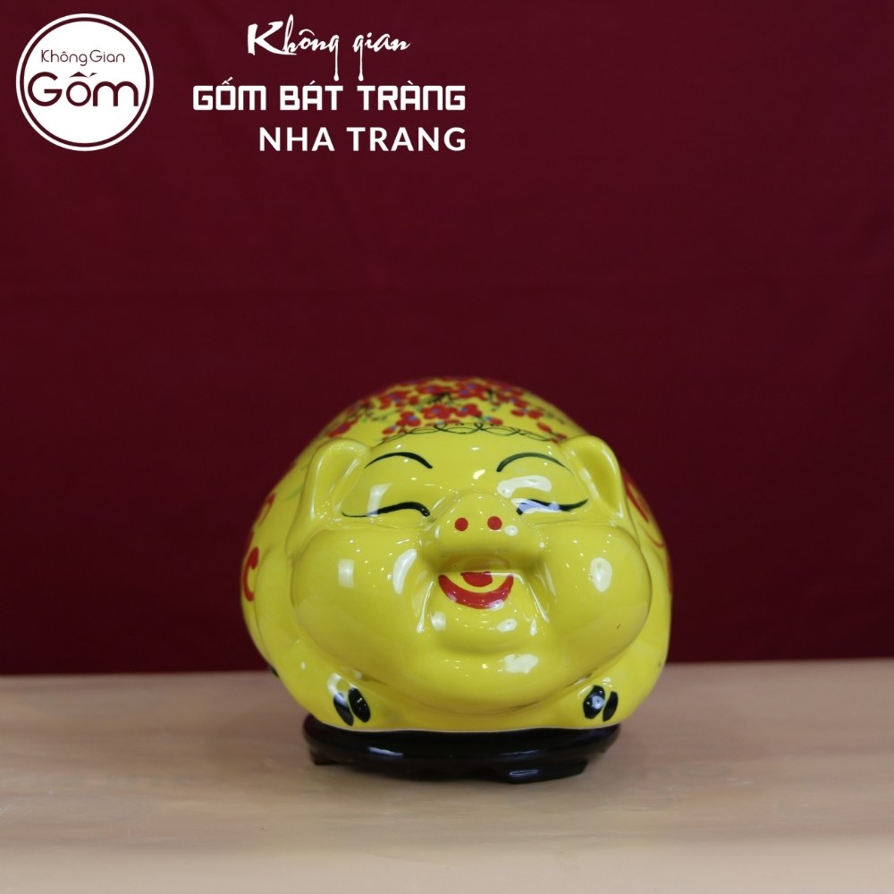 Heo đất gốm sứ Bát Tràng