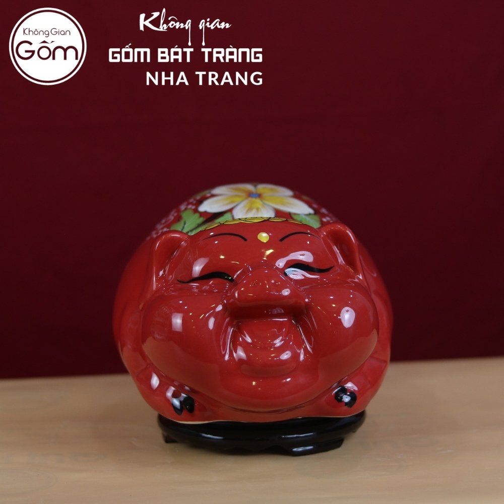 Heo đất gốm sứ Bát Tràng