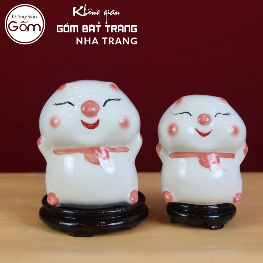 Heo đất gốm sứ Bát Tràng