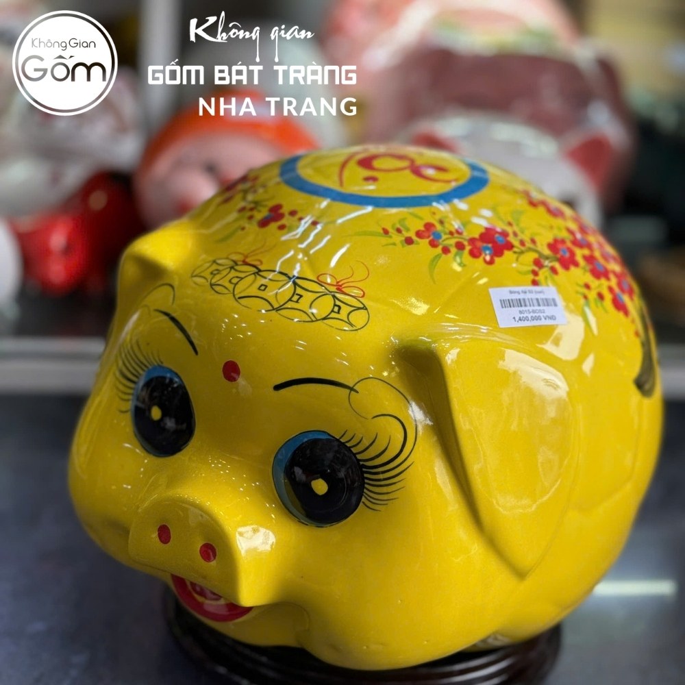 Heo đất gốm sứ Bát Tràng